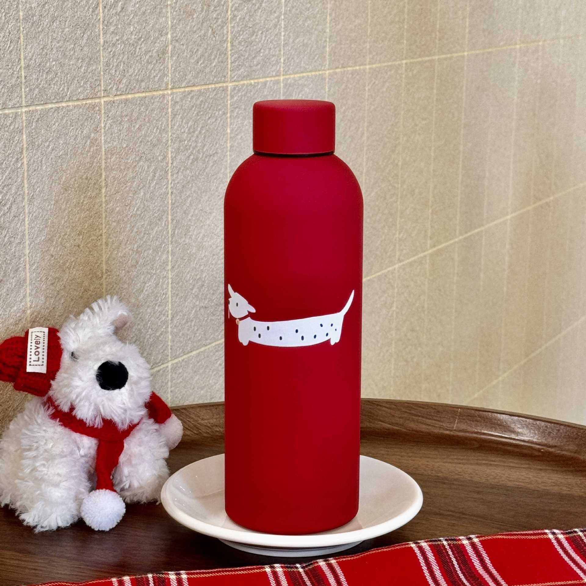 Women’s Insulated Water Bottle Double-Walled Leak-Proof Flip-Top Stylish Design Eco-Friendly