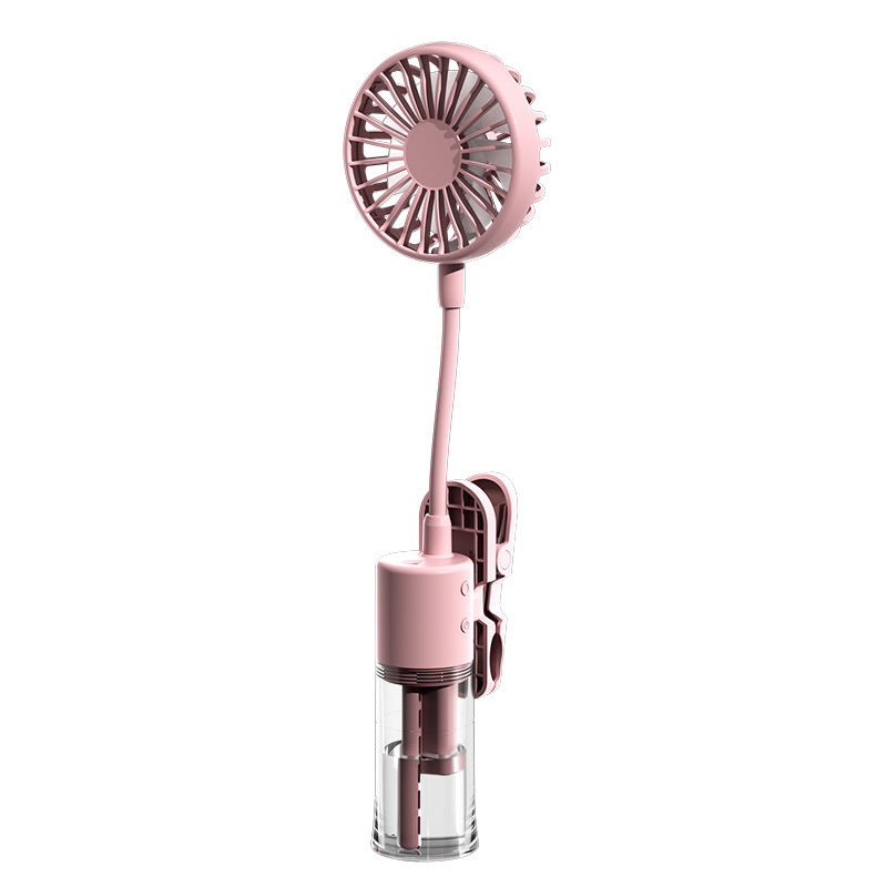 Portable Mist Fan Rechargeable Compact Lightweight Unisex Cooling Fan