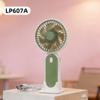 Portable Mini Fan USB Rechargeable Ergonomic Design Compact Quiet Operation for Women