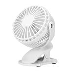 Portable Table Fan Compact Adjustable Tilt Quiet Operation Lightweight Cooling Fan