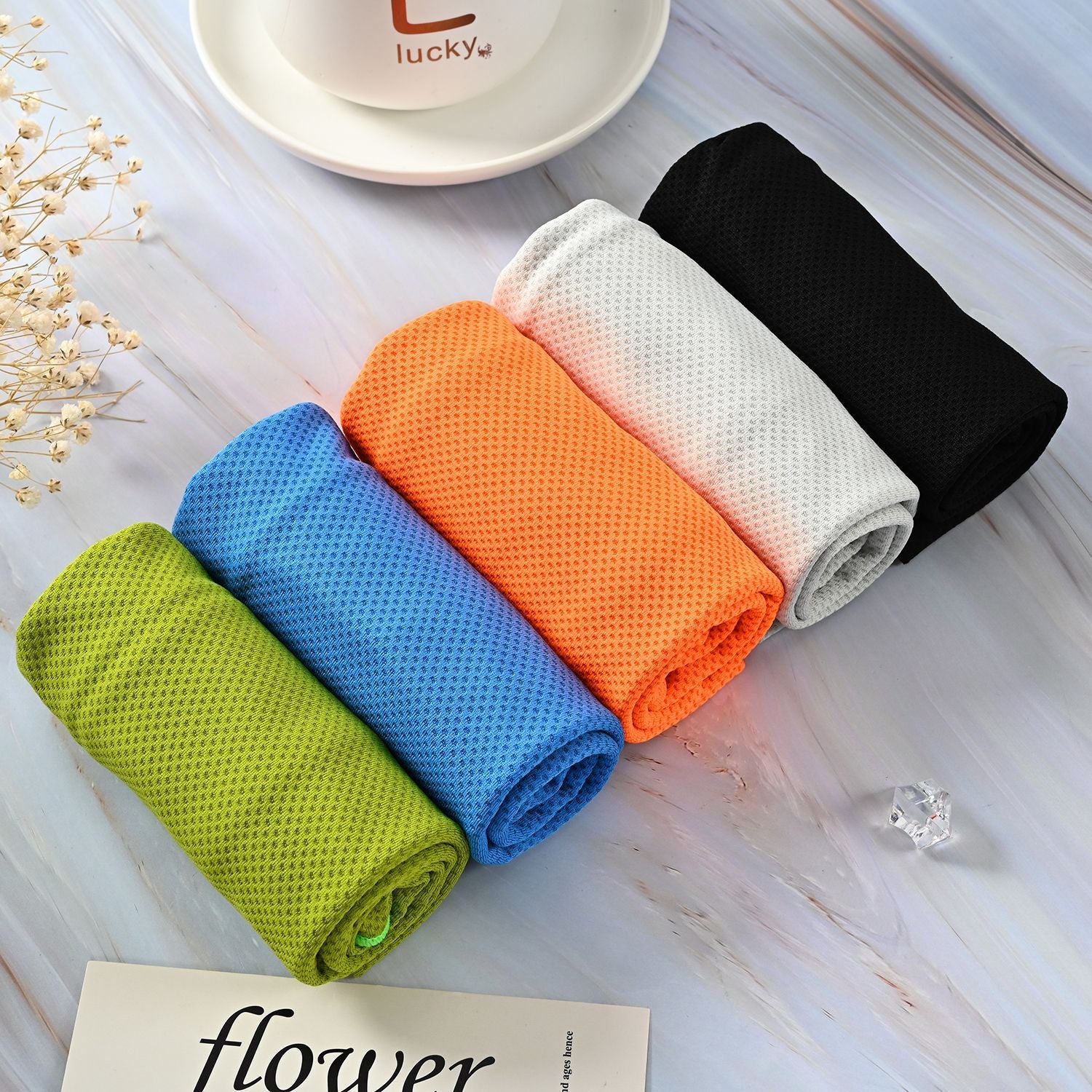 Ladies Sporty Multifunction Scarf Breathable Lightweight Activewear Accessory