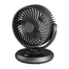 Smart Adjustable Cooling Fan Portable 360-Degree Rotation Touch Control Energy Efficient