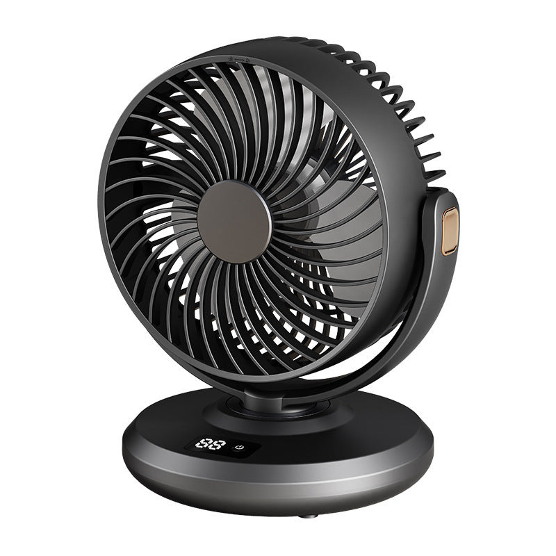Smart Adjustable Cooling Fan Portable 360-Degree Rotation Touch Control Energy Efficient