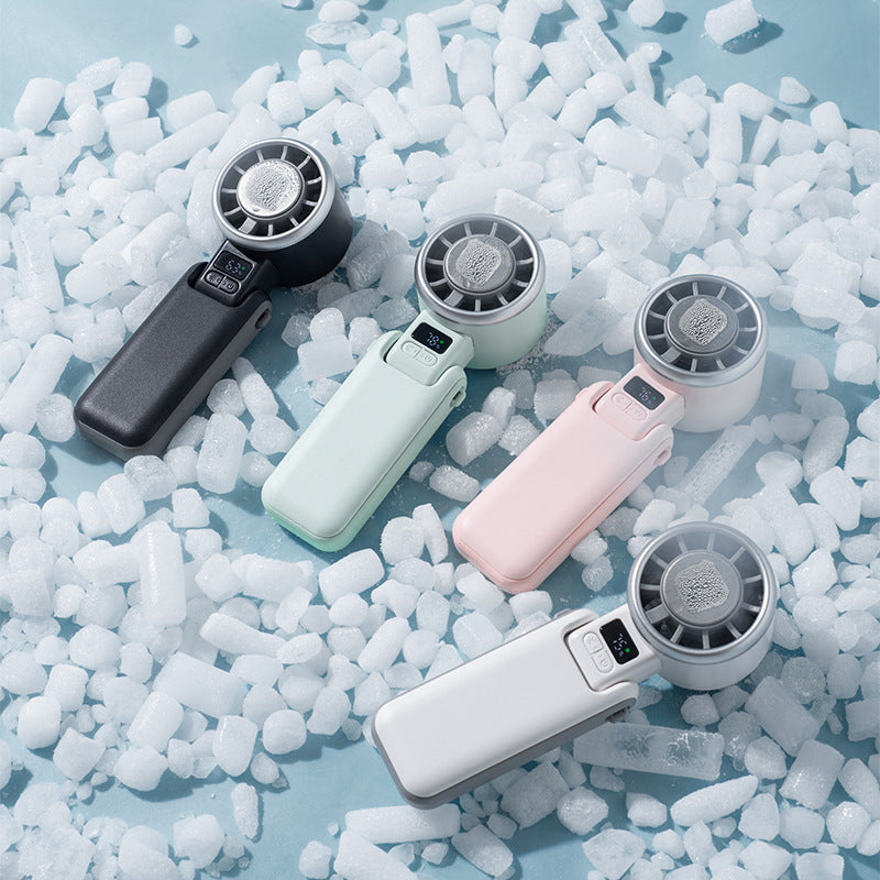 Portable High-Performance Battery Operated Handheld Fan with Multiple Speeds and Long-Lasting Battery