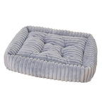 Plush Pet Bed with High Edge Non-Slip Bottom Soft Cozy Dog Cat Bed