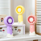 Portable Mini Handheld Fan USB Rechargeable Lightweight Compact for Women and Travel