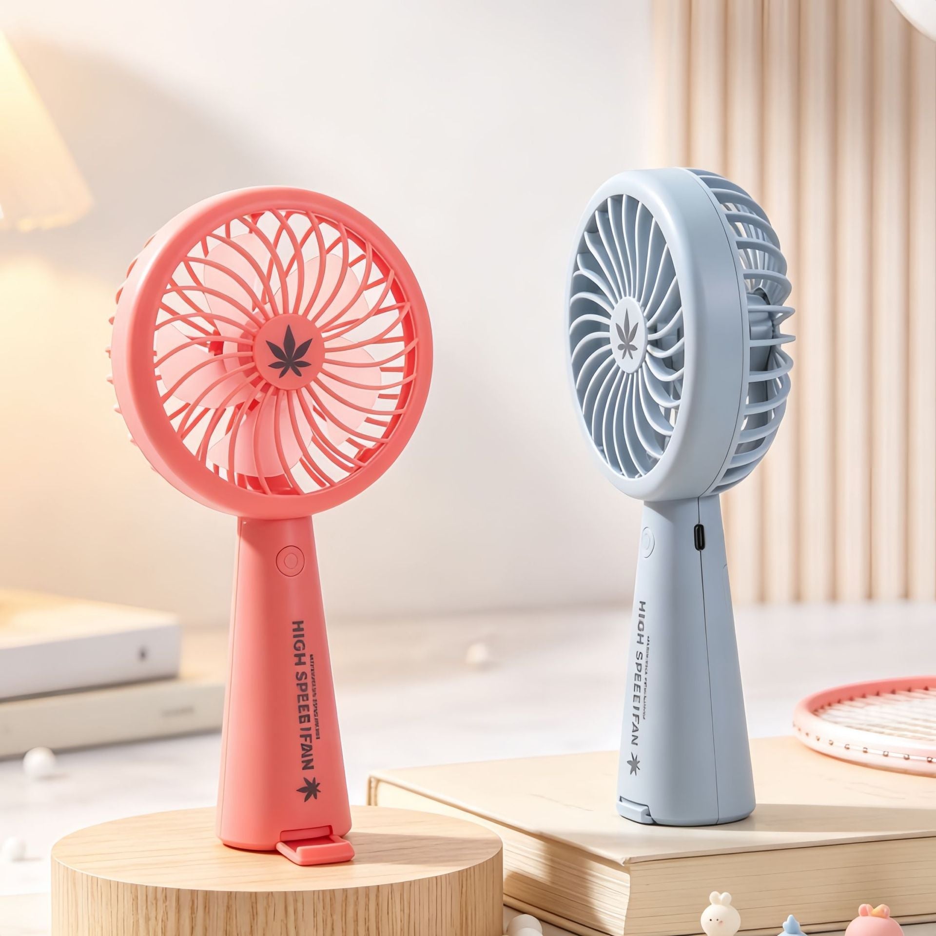 Portable High-Speed USB Fan with Adjustable Speed Control Lightweight Handheld Cooling Fan