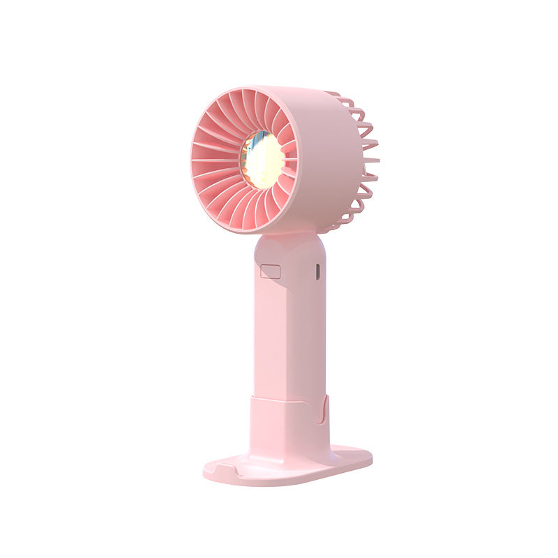 Adjustable Desk Fan Portable Rechargeable Battery 3-Speed Settings