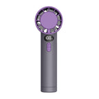 Portable Battery Fan with LED Display 3-Speed Compact Lightweight