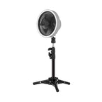 Adjustable Height Stand Fan with Tripod Base and Multiple Speeds for Indoor and Outdoor Use