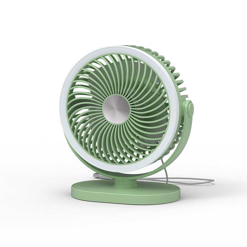 Portable USB Desk Fan with Adjustable Head Lightweight Compact Design