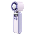 Portable Mini Fan Compact Rechargeable Personal Fan with Adjustable Speeds and LED Display