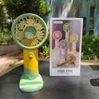 Portable Mini Fan Rechargeable Battery Lightweight Handheld Personal Cooling Fan Multiple Speeds