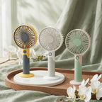 Rechargeable Desk Fan High-Performance Portable Multi-Speed Compact Cooling