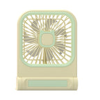 Portable Handheld Fan USB Rechargeable Cute Animal Design Compact Size