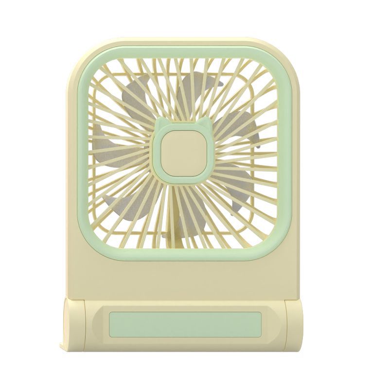 Portable Handheld Fan USB Rechargeable Cute Animal Design Compact Size