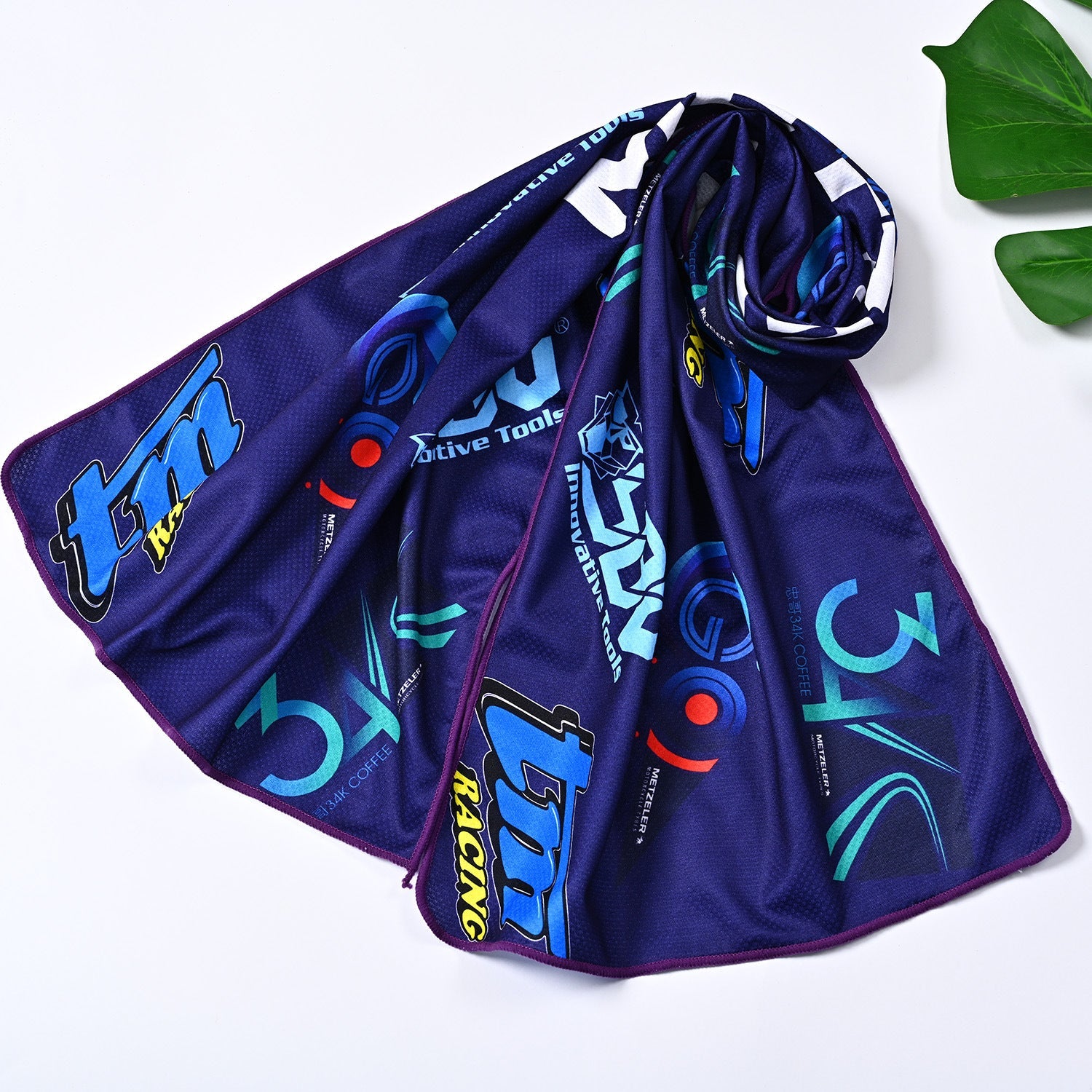 Unisex Sporty Multifunctional Scarf Breathable Microfiber Headband Accessory