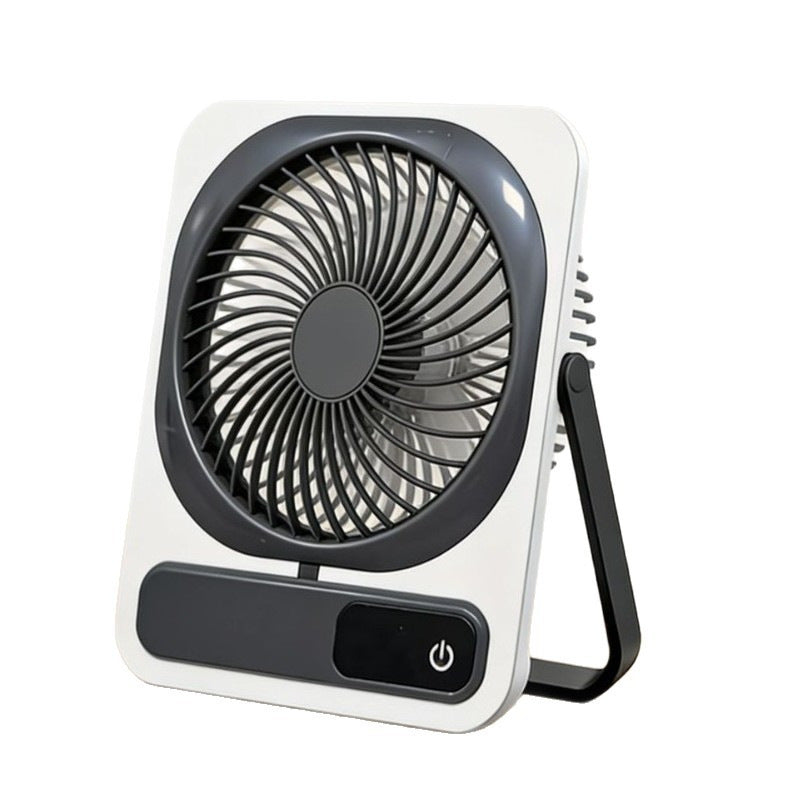 Table Fan Compact Size Quiet Operation Multiple Speeds Modern Design