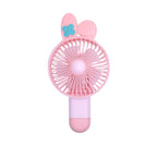 Portable Mini Fan USB Rechargeable Cat Design Quiet Adjustable Speeds