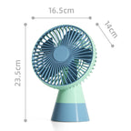 Portable Table Fan Adjustable Tilt Lightweight Quiet Operation