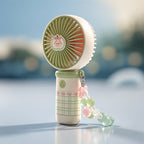 Portable Mini Handheld Fan Rechargeable USB Compact Lightweight with Animal Design