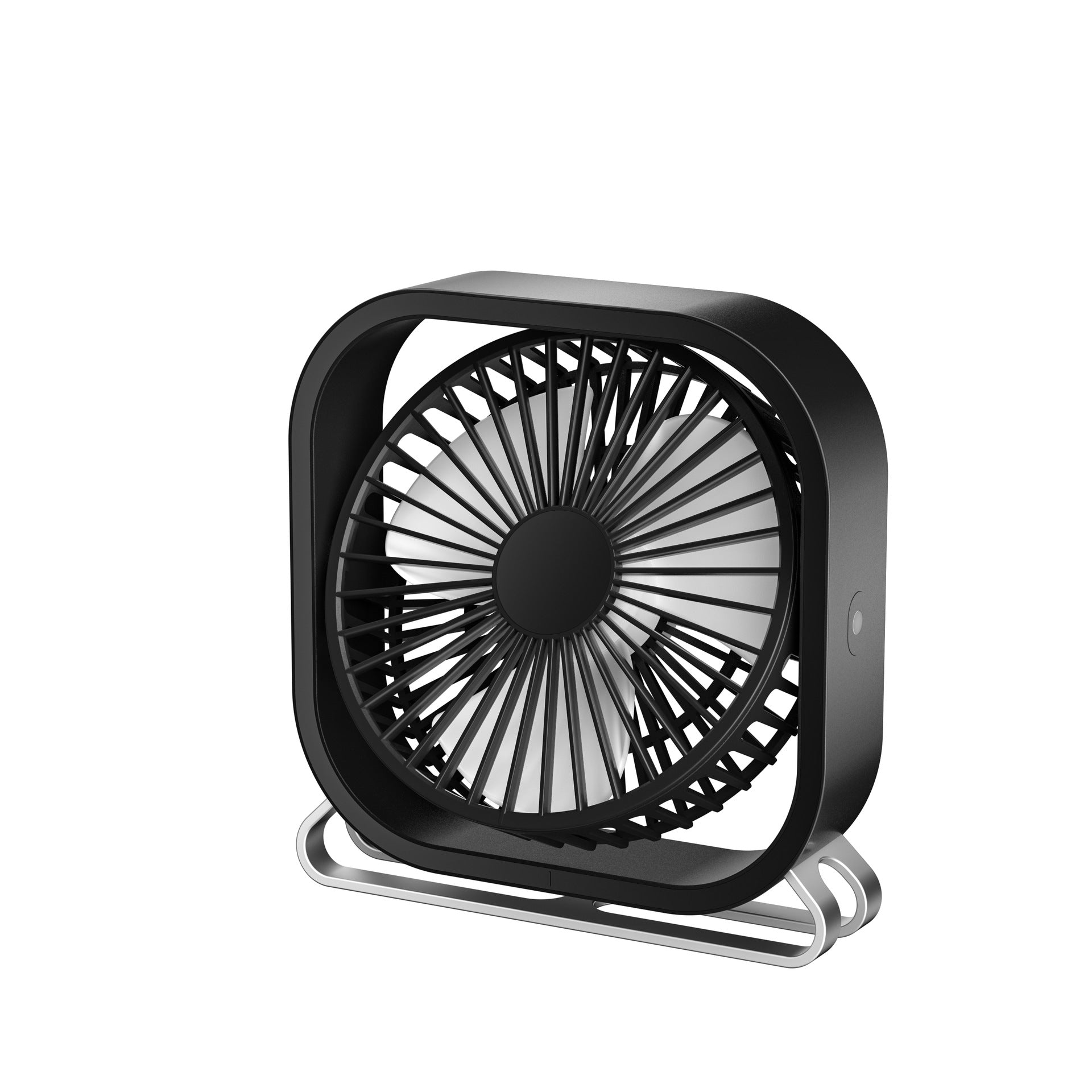 Compact Table Fan Quiet Small Desk Fan Adjustable Tilt Child-Safe Design