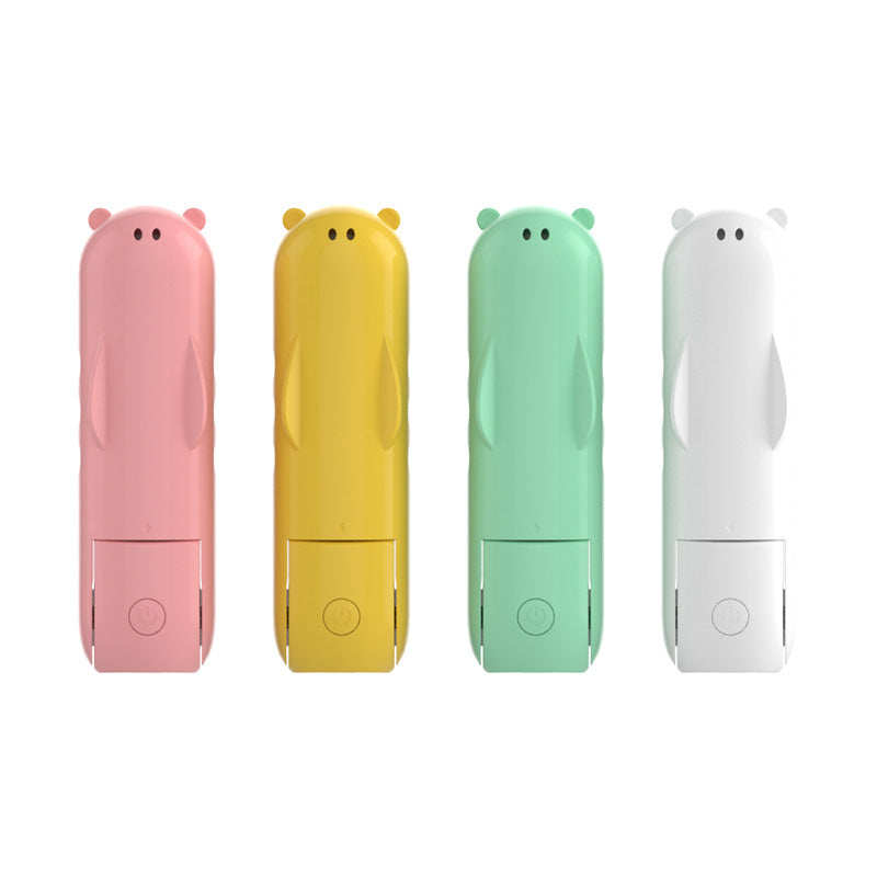 Portable Unisex Hand Warmer Rechargeable Battery Powered Compact Animal Design