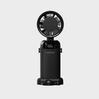 Portable Rechargeable Fan with Adjustable Speeds and Digital Display Compact Lightweight
