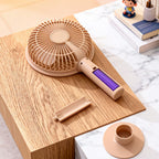 Portable Table Fan with Flexible Tilt Mechanism Compact Lightweight Cooling Fan for Home Office