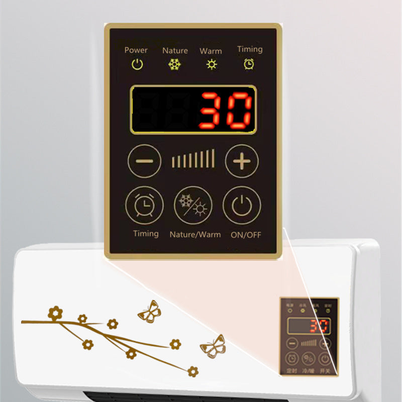 Wall Air Conditioner Digital Control Energy Efficient Quiet Operation with Remote and Timer