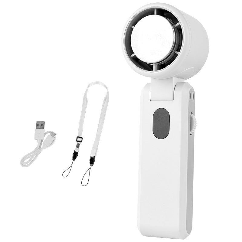 Portable USB Mini Fan for Women Lightweight Rechargeable Personal Cooling Fan with Multiple Speeds and Stand