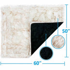 Brehn Soft Plush Pet Blanket with Non-Slip Bottom Cozy and Machine Washable