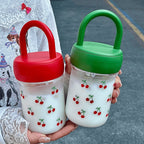 Eco-Friendly Water Bottle with Leak-Proof Seal and Carry Handle for Women