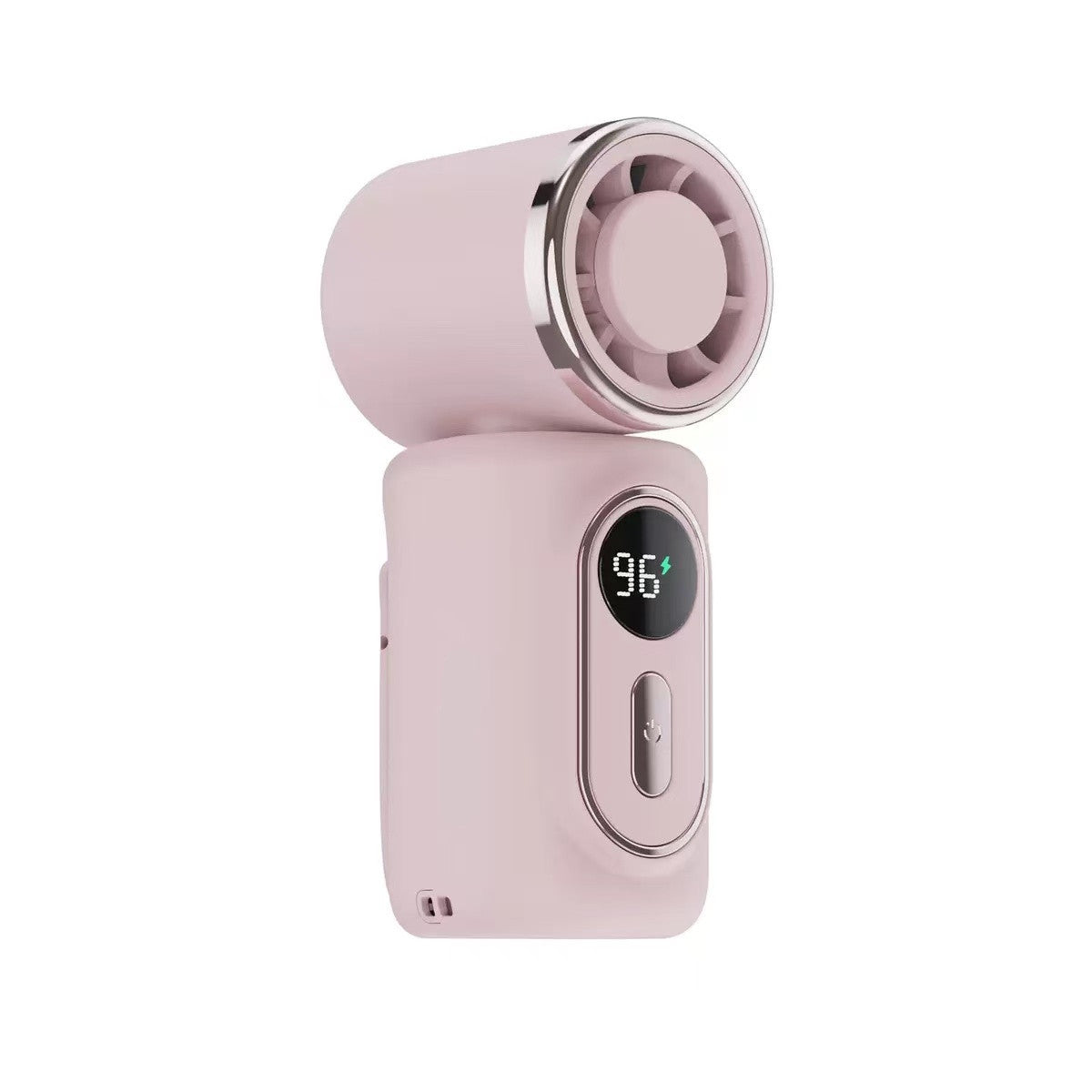 Portable Mini Fan USB Rechargeable with LED Display Lightweight Personal Cooling Fan for Women
