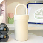 Insulated Ladies Drinking Container with Carry Handle BPA Free Hot Cold Bottle