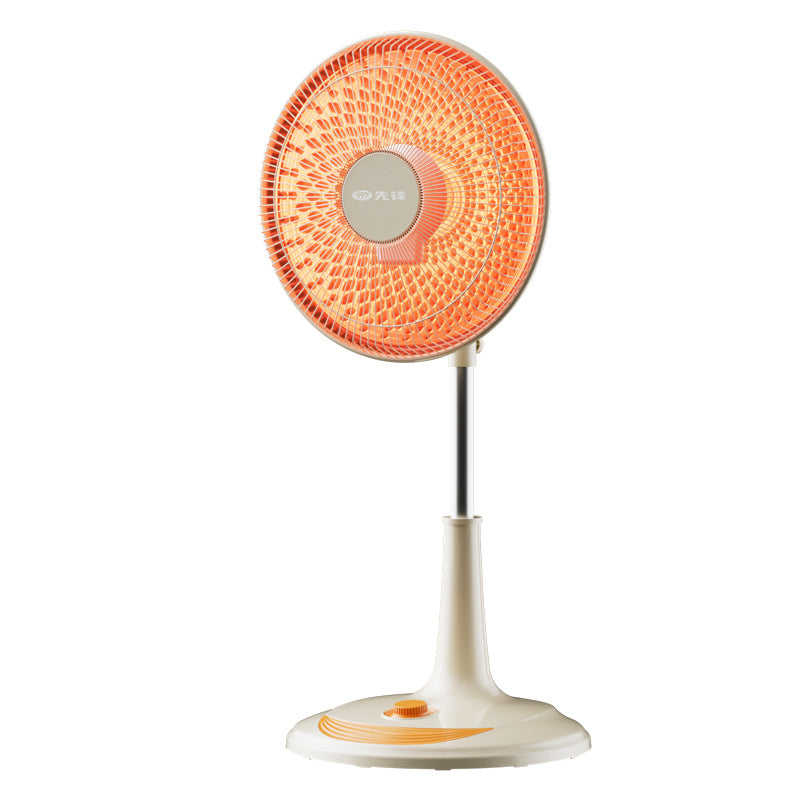 Heating Fan With Adjustable Temperature Remote Control Overheat Protection Quiet Operation