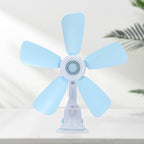 Unisex Mini Desk Fan Compact Portable Table Fan with Multiple Speeds and Energy Efficient Motor