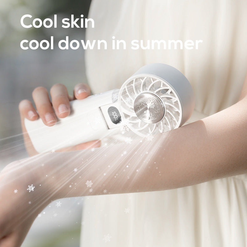 Portable High-Performance Fan with Digital Control LED Display Compact Energy Efficient for Indoor Outdoor Use