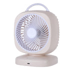 Portable USB Desk Fan Lightweight Quiet Adjustable Speed USB Powered