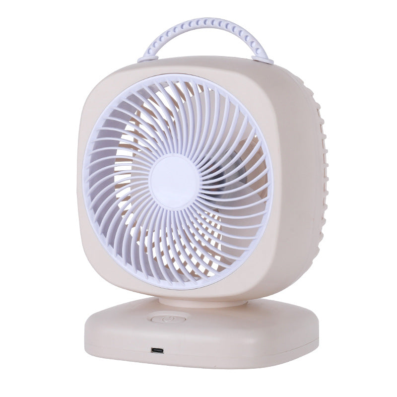 Portable USB Desk Fan Lightweight Quiet Adjustable Speed USB Powered