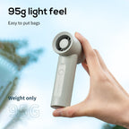Portable USB Handheld Fan for Women Compact Lightweight Rechargeable Personal Cooling Fan