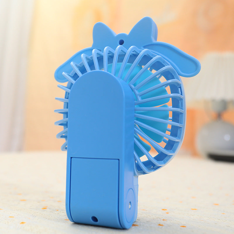 Portable Mini Fan USB Rechargeable Quiet Operation Compact Handheld Personal Cooling Fan