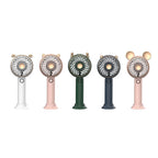 Women's Portable Mini Fan Animal Design Lightweight Handheld Personal Fan