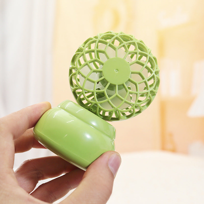 Portable USB Fan with Multiple Speeds Compact Quiet Operation Lightweight Personal Cooling Fan