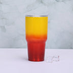 Unisex Insulated Stainless Steel Mug Double-Walled Leak-Proof Lid with Straw Durable Design
