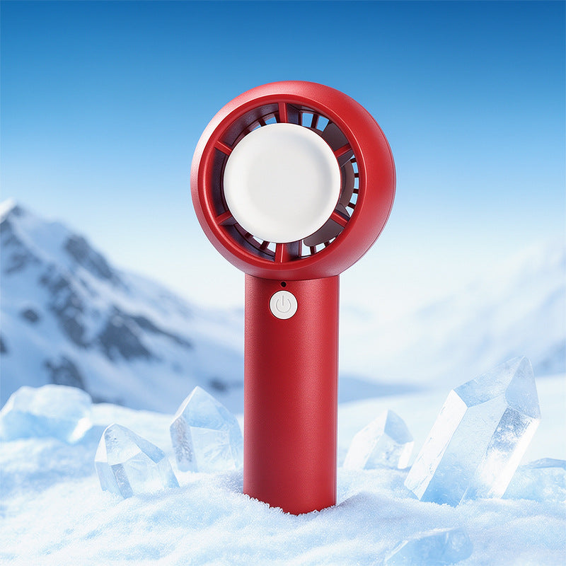 Compact Handheld Fan High-Power Rechargeable Portable Cooling Fan