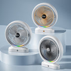 Personalized Desk Fan Quiet Operation Adjustable Speed 360° Rotation Compact Design