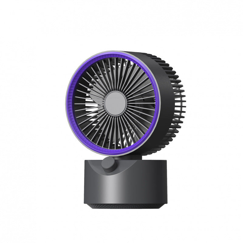 Desk Bladeless Fan High Performance Quiet Adjustable Airflow Compact Portable Cooling