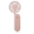 Harrow Rechargeable Handheld Cooling Fan Portable Personal Fan with Adjustable Speeds