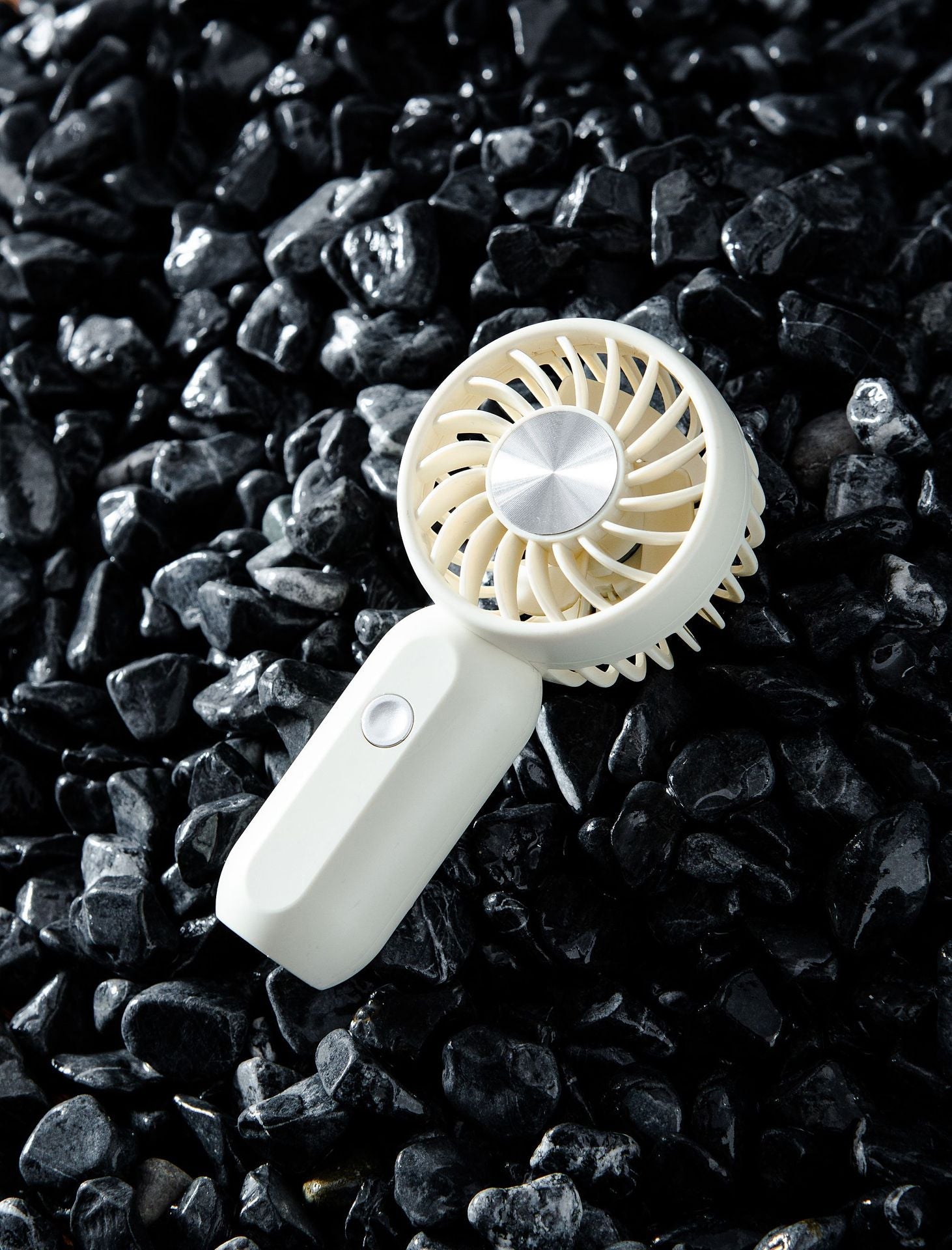 Portable Mini Fan with Ergonomic Handle Lightweight Handheld Personal Fan
